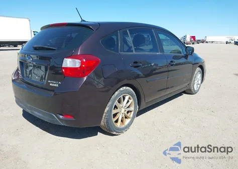 2013 Subaru Impreza 2.0I Premium z USA, uszkodzony, nr VIN JF1GPAC63D2879719